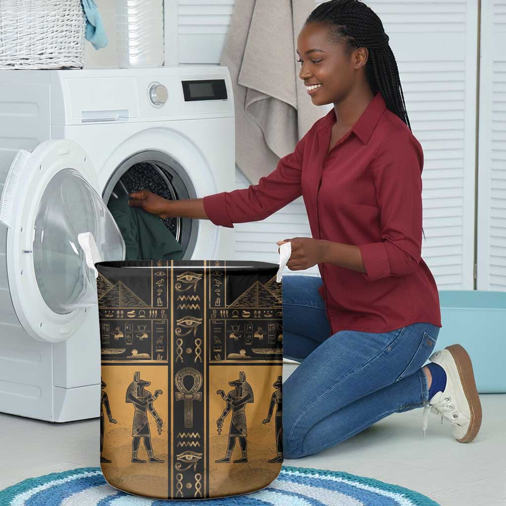 Egypt Laundry Basket Ancient Ankh Luxury - African Pride