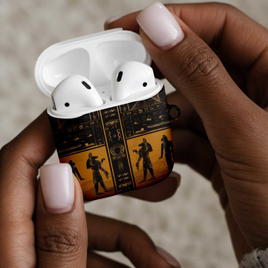 Egypt AirPods Case Ancient Ankh Luxury - African Pride
