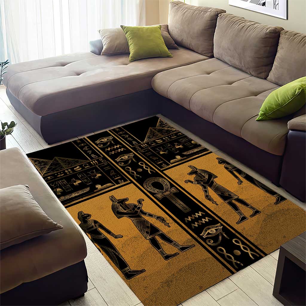 Egypt Area Rug Ancient Ankh Luxury - African Pride