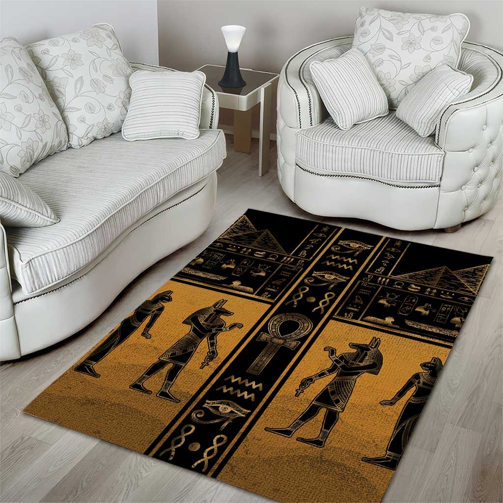 Egypt Area Rug Ancient Ankh Luxury - African Pride