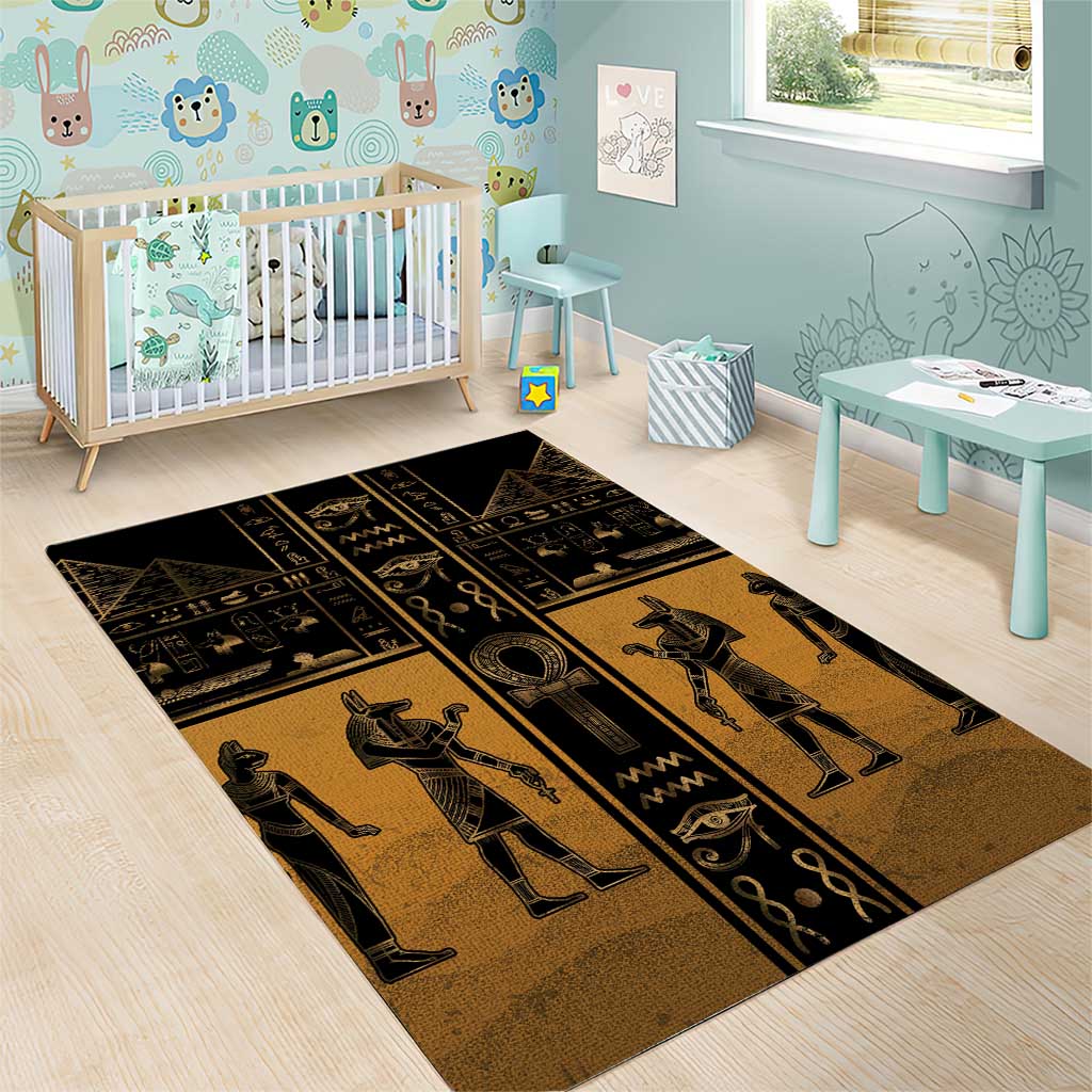 Egypt Area Rug Ancient Ankh Luxury - African Pride