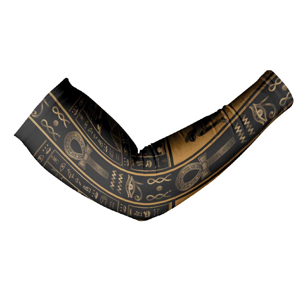 Personalized Egypt Arm Sleeves Ancient Ankh Luxury - African Pride