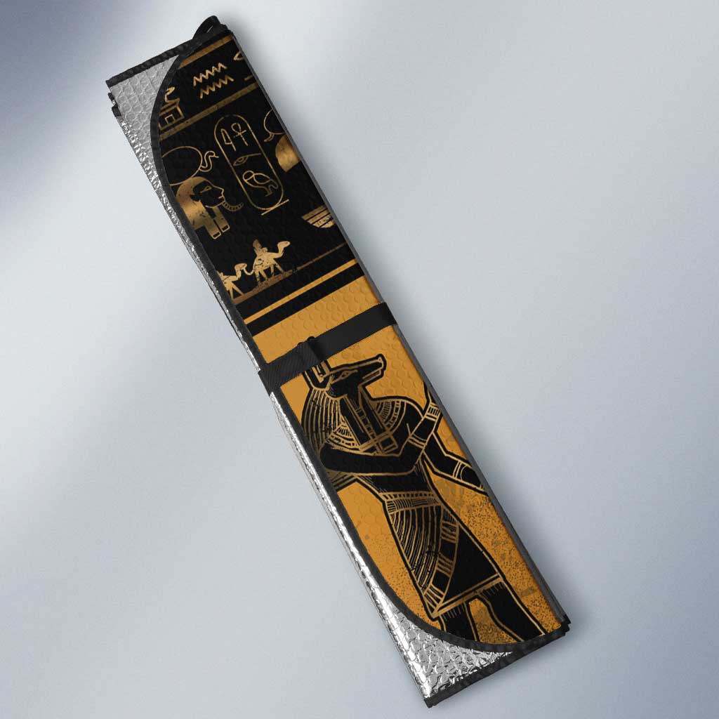Egypt Auto Sun Shade Ancient Ankh Luxury - African Pride
