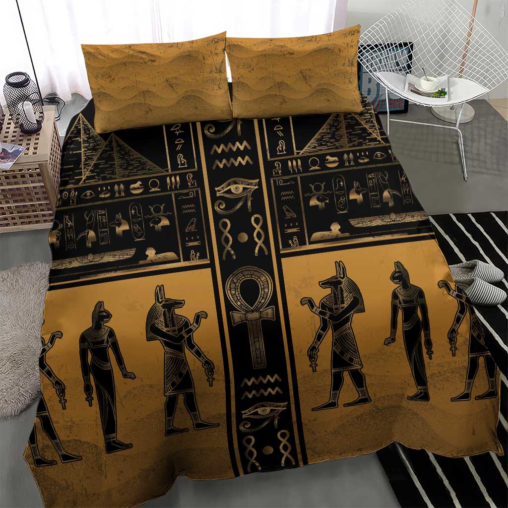 Egypt Bedding Set Ancient Ankh Luxury - African Pride