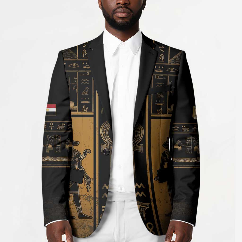 Personalized Egypt Blazer Ancient Ankh Luxury - African Pride
