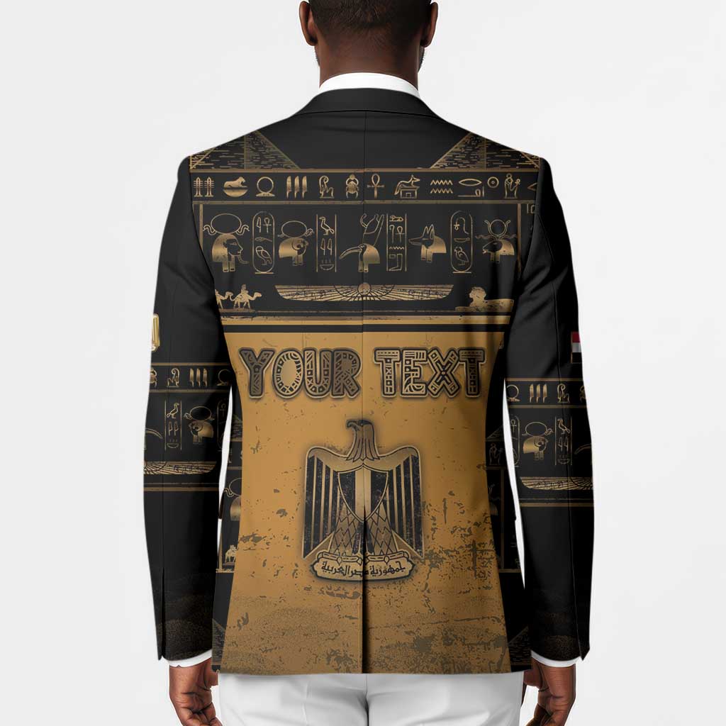 Personalized Egypt Blazer Ancient Ankh Luxury - African Pride