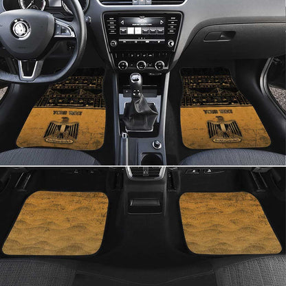 Personalized Egypt Car Mats Ancient Ankh Luxury - African Pride