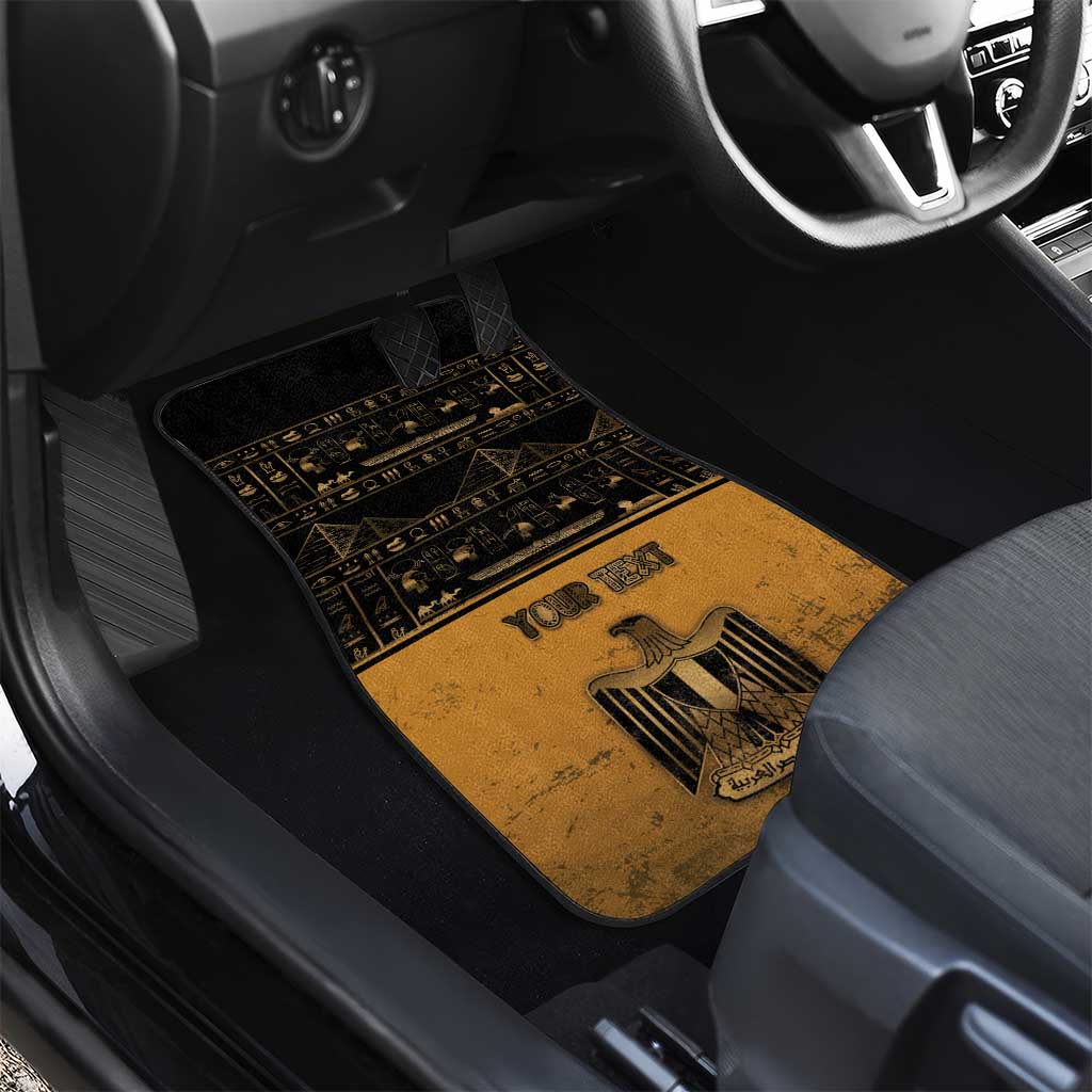 Personalized Egypt Car Mats Ancient Ankh Luxury - African Pride