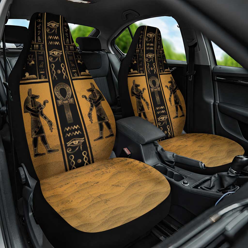 Egypt Car Seat Cover Ancient Ankh Luxury - African Pride