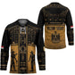 Personalized Egypt Hockey Jersey Ancient Ankh Luxury - African Pride