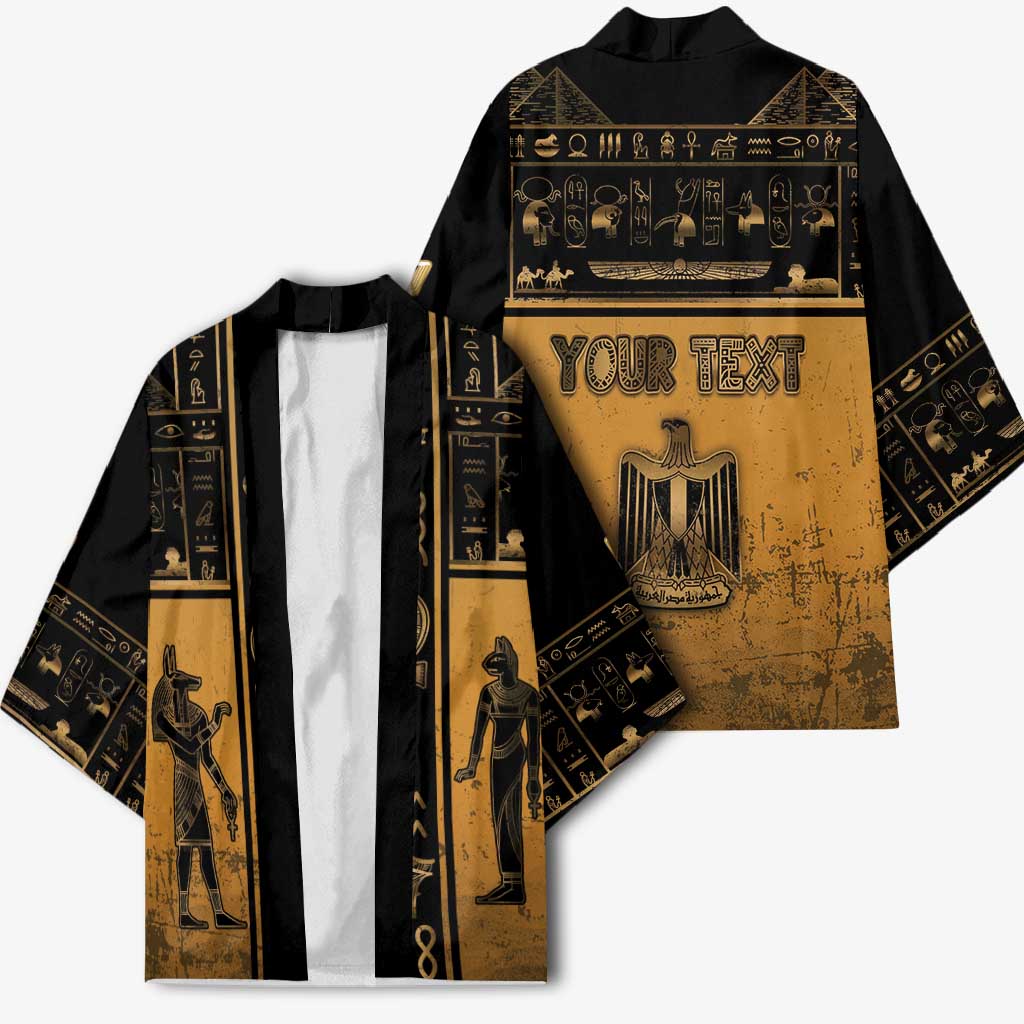 Personalized Egypt Kimono Ancient Ankh Luxury - African Pride