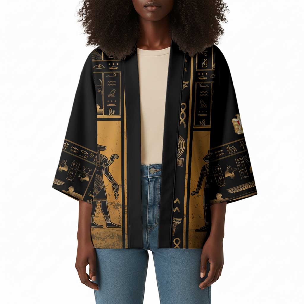 Personalized Egypt Kimono Ancient Ankh Luxury - African Pride