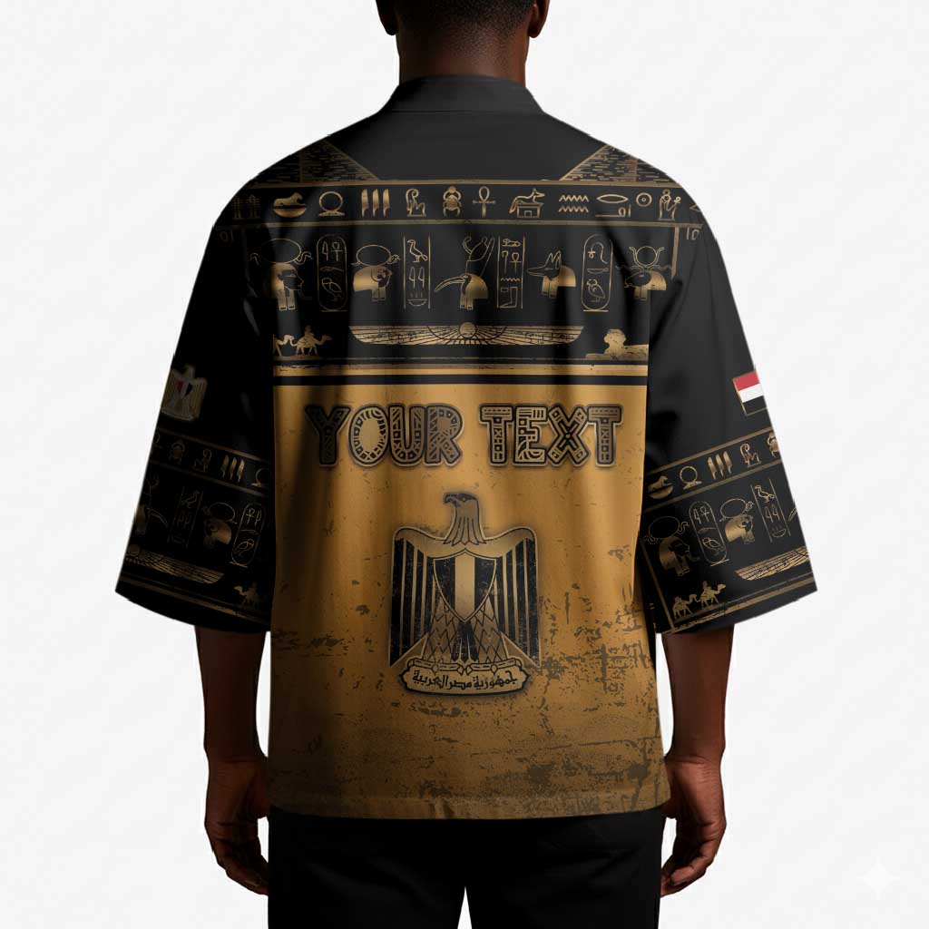 Personalized Egypt Kimono Ancient Ankh Luxury - African Pride