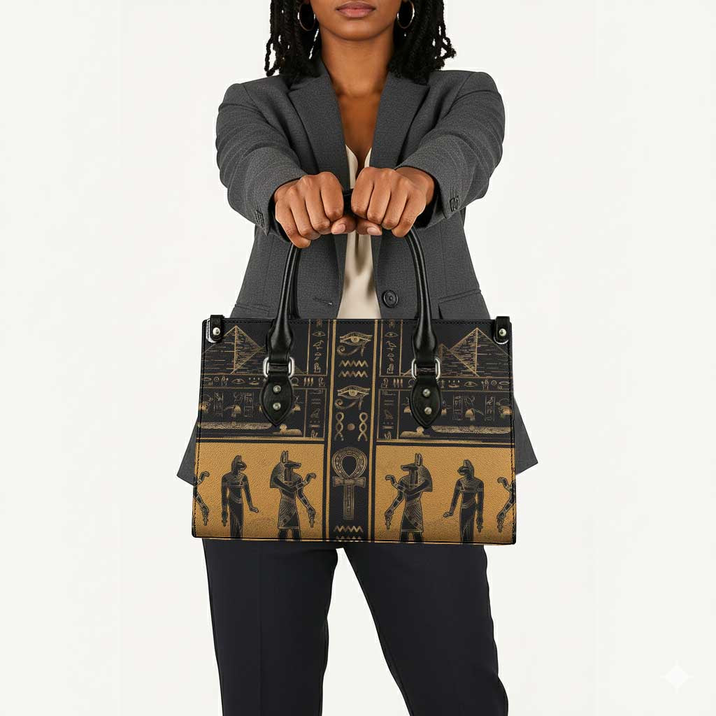 Egypt Leather Bag Ancient Ankh Luxury - African Pride