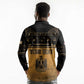Personalized Egypt Long Sleeve Polo Shirt Ancient Ankh Luxury - African Pride