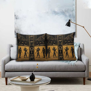Egypt Pillow Cover Ancient Ankh Luxury - African Pride