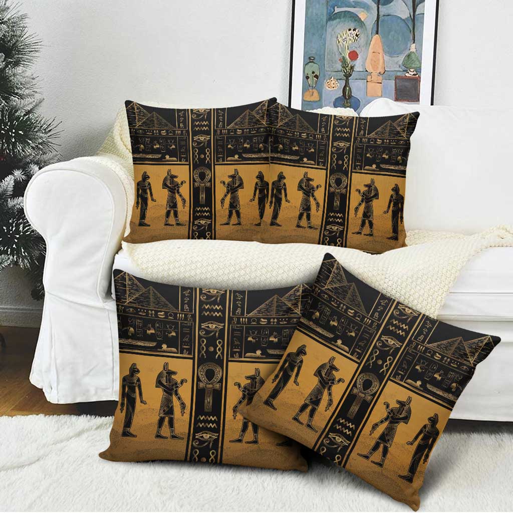Egypt Pillow Cover Ancient Ankh Luxury - African Pride