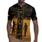Personalized Egypt Rugby Jersey Ancient Ankh Luxury - African Pride