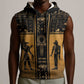 Personalized Egypt Sleeveless Hoodie Ancient Ankh Luxury - African Pride