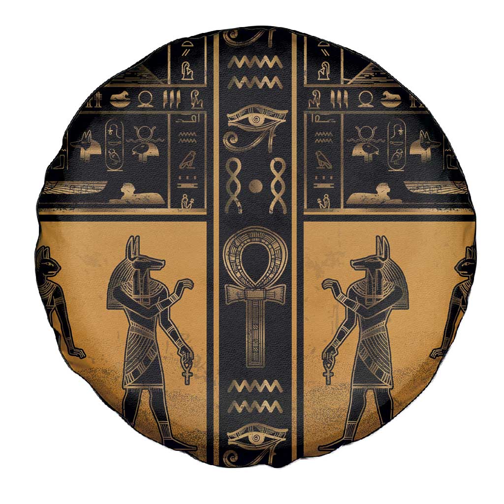 Egypt Spare Tire Cover Ancient Ankh Luxury - African Pride