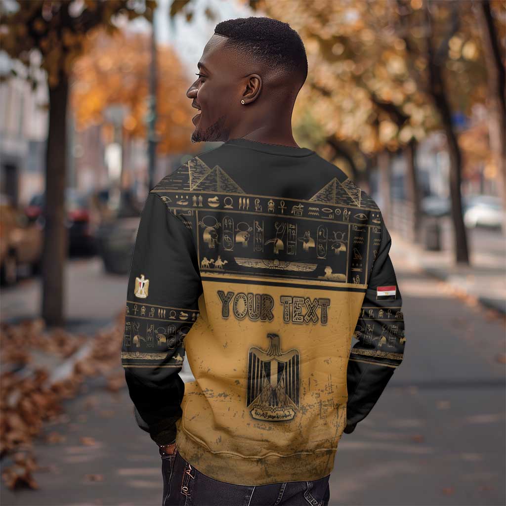 Personalized Egypt Sweatshirt Ancient Ankh Luxury - African Pride