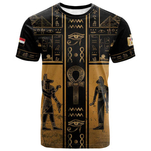 Personalized Egypt T shirt Ancient Ankh Luxury - African Pride