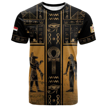 Personalized Egypt T shirt Ancient Ankh Luxury - African Pride
