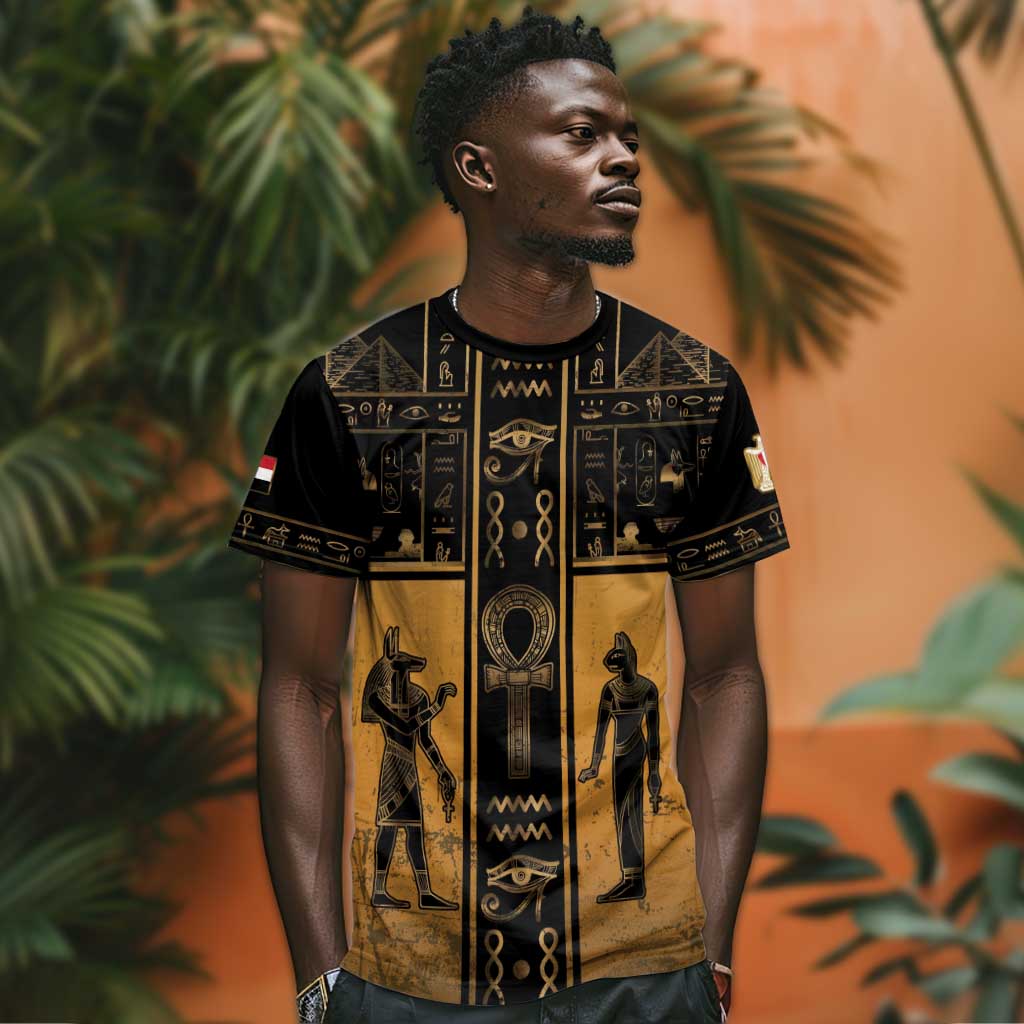 Personalized Egypt T shirt Ancient Ankh Luxury - African Pride