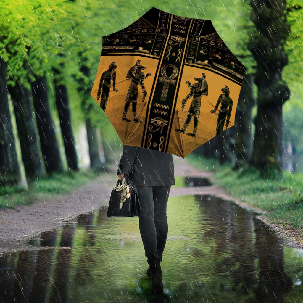 Egypt Umbrella Ancient Ankh Luxury - African Pride