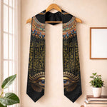 Egypt Eyes Of Horus Graduation Stole with Egyptian Hieroglyphs