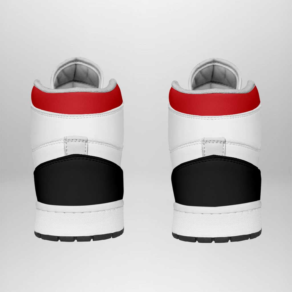 Egypt High Sneakers AJ1 Classic National Flag Style - African Pride