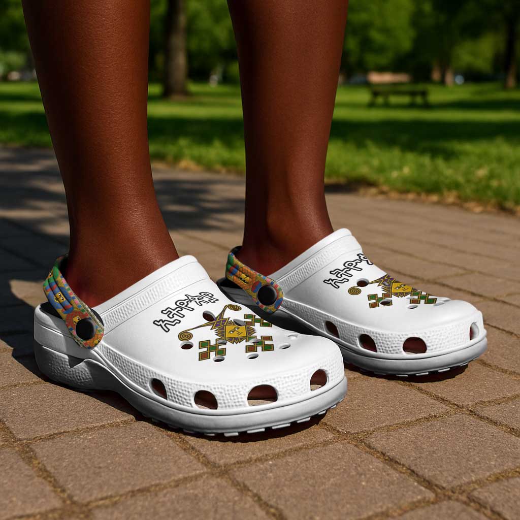 Ethiopia Saba Kemis Habesha Style Clogs Shoes - African Pride