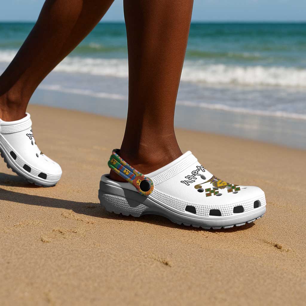 Ethiopia Saba Kemis Habesha Style Clogs Shoes - African Pride