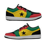 Ghana Low Sneakers Classic National Flag Style - African Pride