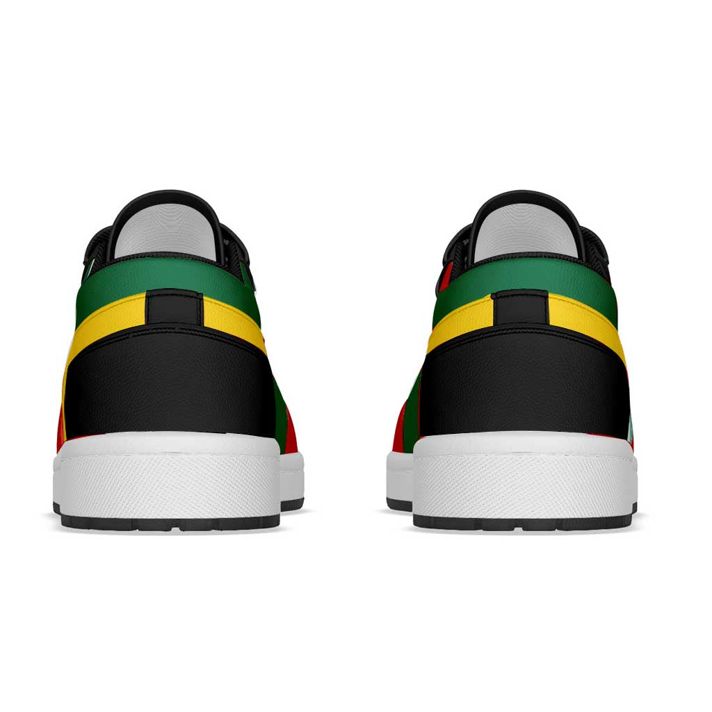 Ghana Low Sneakers Classic National Flag Style - African Pride