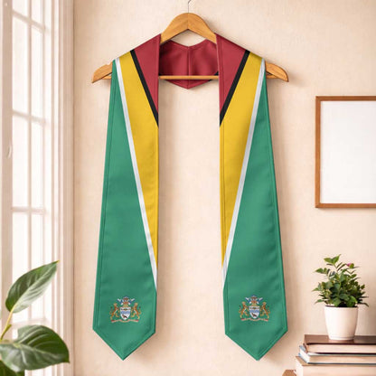 Guyana Graduation Stole Flag Style