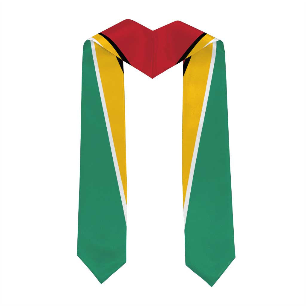Guyana Graduation Stole Flag Style