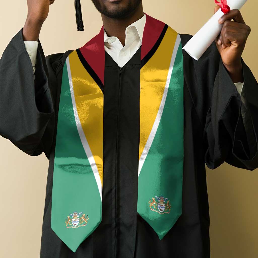 Guyana Graduation Stole Flag Style