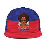 Haiti Flag Day Snapback Cap Haitian Women Proud Flag Wave Style