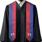 Haiti Graduation Stole Flag Style