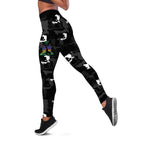 Haiti Map Camouflage Leggings Unique Style - African Pride