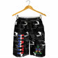 Haiti Map Camouflage Shorts for Men Unique Style - African Pride
