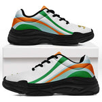 Ivory Coast Football Chunky Sneakers Flag-Inspired Curve Style