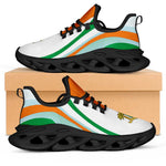 Ivory Coast Football Clunky Sneakers Flag-Inspired Curve Style