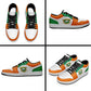 Ivory Coast Low Sneakers Classic National Flag Style - African Pride