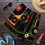 Jamaica Soccer 2026 Shorts for Men Reggae Stylized