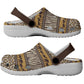 Leopards and Zebra Skins Clogs Shoes Mix African Pattern - African Pride