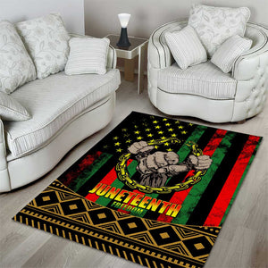 Juneteenth Celebration 2024 Area Rug Black History June 19