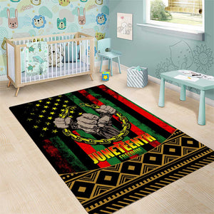 Juneteenth Celebration 2024 Area Rug Black History June 19