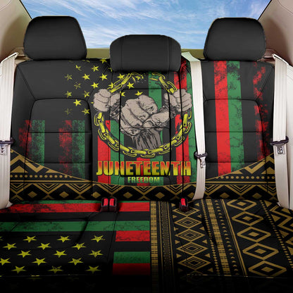 Juneteenth Celebration 2024 Back Car Seat Cover Black History June 19